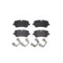 BREMBO P 44 021 Pads rear for LAND ROVER Defender Station Wagon I Discovery I Range Rover BREMBO P 44 021 Pads rear for LAND ROVER Defender Station Wagon I Discovery I Range Rover