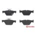 BREMBO P 78 026 Pads rear for SUBARU Impreza I Forester フォレスター (SKE) I Legacy I Levorg I Outback I XV BREMBO P 78 026 Pads rear for SUBARU Impreza I Forester フォレスター (SKE) I Legacy I Levorg I Outback I XV