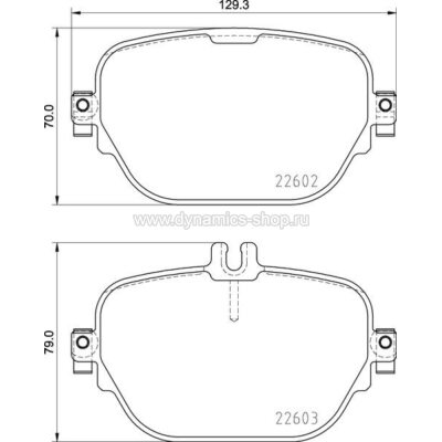 BREMBO P 50 138 Колодки задние для MERCEDES CLS I E-Класс I EQC I GLC BREMBO P 50 138 Колодки задние для MERCEDES CLS I E-Класс I EQC I GLC