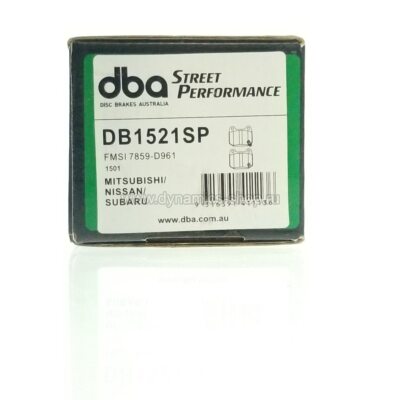 DBA DB1521SP Колодки Street Performance задние для SUBARU STI, MITSUBISHI EVO (4-9), NISSAN GT-R I 350Z DBA DB1521SP Колодки Street Performance задние для SUBARU STI, MITSUBISHI EVO (4-9), NISSAN GT-R I 350Z