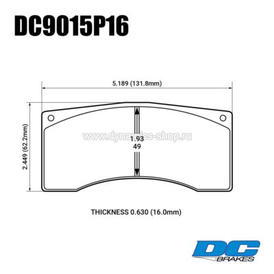 DC BRAKES DC9015P16 Колодки Street STR.S+ для гоночных суппортов F4 BREMBO F/R 4POT, ALCON, JBT (FB4P1) DC BRAKES DC9015P16 Колодки Street STR.S+ для гоночных суппортов F4 BREMBO F/R 4POT, ALCON, JBT (FB4P1)