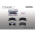 DIXCEL KP-341 200 Pads KP type front for SUBARU Lucra ルクラ (L455F) I Pleo プレオ (L275B), TOYOTA Pixis Epoch DIXCEL KP-341 200 Pads KP type front for SUBARU Lucra ルクラ (L455F) I Pleo プレオ (L275B), TOYOTA Pixis Epoch