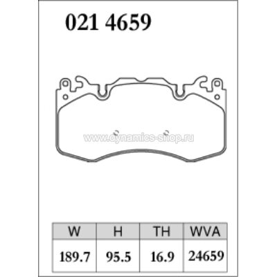 DIXCEL ES-021 4659 Колодки Extra Speed передние для LAND ROVER Discovery I Defender I Range Rover DIXCEL ES-021 4659 Колодки Extra Speed передние для LAND ROVER Discovery I Defender I Range Rover