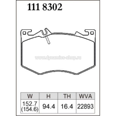 DIXCEL M-111 8302 Колодки M type передние для MERCEDES A35 AMG 4-matic I A45 AMG I AMG CLA I AMG CLB DIXCEL M-111 8302 Колодки M type передние для MERCEDES A35 AMG 4-matic I A45 AMG I AMG CLA I AMG CLB