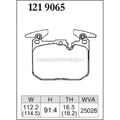 DIXCEL Z-121 9065 Pads Z type front for BMW M2 I M3 I M4 I BMW Performance Caliper DIXCEL Z-121 9065 Pads Z type front for BMW M2 I M3 I M4 I BMW Performance Caliper