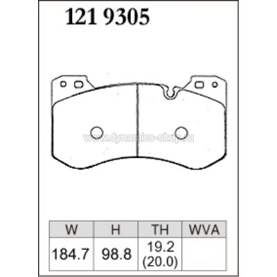DIXCEL Z-121 9305 Pads Z type front for BMW M3 Competition xDrive (G80) I M4 Competition M xDrive (G22) DIXCEL Z-121 9305 Pads Z type front for BMW M3 Competition xDrive (G80) I M4 Competition M xDrive (G22)