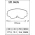 DIXCEL Z-131 0626 Колодки Z type передние для AUDI A3, VOLKSWAGEN Golf (VIII) (2.0 R), CUPRA Formentor (2.0) TSI 4Drive DIXCEL Z-131 0626 Колодки Z type передние для AUDI A3, VOLKSWAGEN Golf (VIII) (2.0 R), CUPRA Formentor (2.0) TSI 4Drive