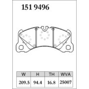 DIXCEL P-151 9496 Колодки Premium type передние для PORSCHE Panamera (970) GTS 4.8 ※8