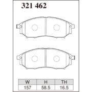 DIXCEL ES-321 462 Колодки Extra Speed передние для NISSAN Fairlady Z I Skyline I Murano, INFINITI EX I FX I G I M