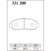 DIXCEL S-331 200 Колодки S type передние для NISSAN Teana, HONDA Odyssey I Accord I Civic