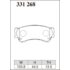 DIXCEL KP-331 268 Колодки KP type передние для HONDA Life I N-BOX I N-One I N-WGN I Zest DIXCEL KP-331 268 Колодки KP type передние для HONDA Life I N-BOX I N-One I N-WGN I Zest