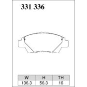DIXCEL ES-331 336 Колодки Extra Speed передние для HONDA CR-Z (ZF) I FIT I Insight I Freed I Shuttle