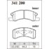 DIXCEL KP-341 200 Pads KP type front for SUBARU Lucra ルクラ (L455F) I Pleo プレオ (L275B), TOYOTA Pixis Epoch DIXCEL KP-341 200 Pads KP type front for SUBARU Lucra ルクラ (L455F) I Pleo プレオ (L275B), TOYOTA Pixis Epoch
