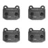 FERODO FCP1562H Pads DS2500 rear for SUBARU STI, MITSUBISHI EVO (4-9), NISSAN GT-R I 350Z FERODO FCP1562H Pads DS2500 rear for SUBARU STI, MITSUBISHI EVO (4-9), NISSAN GT-R I 350Z