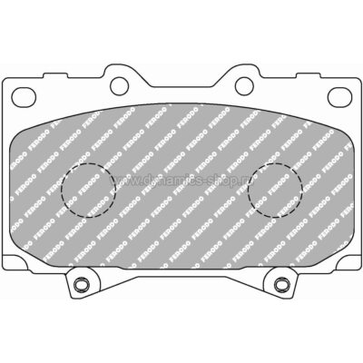 FERODO FCP1456H Тормозные колодки DS2500 передние для TOYOTA Land Cruiser 100 I 105, LEXUS LX 470 FERODO FCP1456H Тормозные колодки DS2500 передние для TOYOTA Land Cruiser 100 I 105, LEXUS LX 470