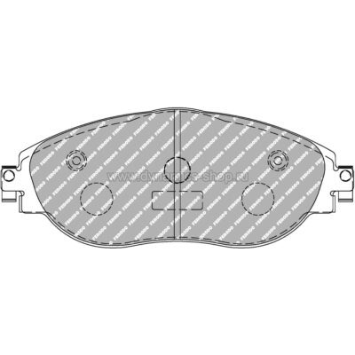 FERODO RACING FCP4425H Pads DS2500 front for AUDI A3 I S3, VOLKSWAGEN Golf MK7 R I Passat, SKODA Octavia RS FERODO RACING FCP4425H Pads DS2500 front for AUDI A3 I S3, VOLKSWAGEN Golf MK7 R I Passat, SKODA Octavia RS