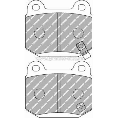 FERODO RACING FDS1562 Колодки DS2000 задние для SUBARU STI, MITSUBISHI EVO (4-9), NISSAN GT-R I 350Z FERODO RACING FDS1562 Колодки DS2000 задние для SUBARU STI, MITSUBISHI EVO (4-9), NISSAN GT-R I 350Z