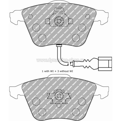 FERODO FDS1765 Pads DS2000 front for AUDI A3 I TT, VOLKSWAGEN Golf I Passat I Jetta, SEAT Leon, SKODA SuperB FERODO FDS1765 Pads DS2000 front for AUDI A3 I TT, VOLKSWAGEN Golf I Passat I Jetta, SEAT Leon, SKODA SuperB