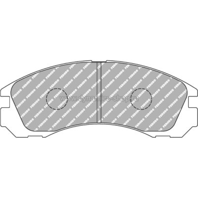 FERODO FDS765 Тормозные колодки Racing DS Performance I DS2000 передние для MITSUBISHI FERODO FDS765 Тормозные колодки Racing DS Performance I DS2000 передние для MITSUBISHI