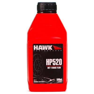 HAWK HP520 Street brake fluid I DOT4 I 0,5L I 500mL HAWK HP520 Street brake fluid I DOT4 I 0,5L I 500mL