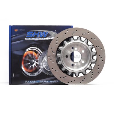 SHW PERFORMANCE BRL48253 Диск Cross-Drilled задний левый для BMW M2 I M2 Competition (F22, F87) I 380x28mm SHW PERFORMANCE BRL48253 Диск Cross-Drilled задний левый для BMW M2 I M2 Competition (F22, F87) I 380x28mm