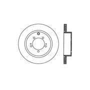 STOPTECH 126.46075SL Диск MITSUBISHI