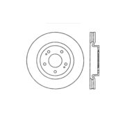 STOPTECH 126.46076SL Диск Premium (Sport) передний левый для MITSUBISHI Lancer Evolution I EVO X I CZ4A I 4B11T 2008+