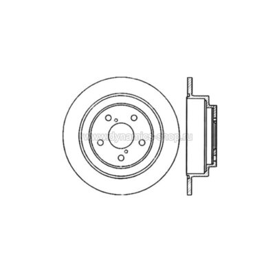 STOPTECH 126.47011SR Тормозной диск Sport Slotted Brake disc для SUBARU, SAAB STOPTECH 126.47011SR Тормозной диск Sport Slotted Brake disc для SUBARU, SAAB