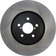 STOPTECH 126.47024SL Тормозной диск Sport Slotted I Premium (Sport) передний левый для SUBARU Impreza WRX, Forester, Legacy GT, Outback, Tribeca