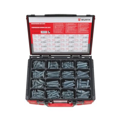 WURTH 5964050600 Набор пружин сжатия оцинкованная сталь DIN 2095 (A2K) I 335 шт., Sysko I SYSTEMKOFFER WURTH 5964050600 Набор пружин сжатия оцинкованная сталь DIN 2095 (A2K) I 335 шт., Sysko I SYSTEMKOFFER
