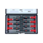 WURTH 06134892 Screwdriver set for precision slotted work FEINMECH-SZ / PH 7 pcs. I Black Point I ZEBRA