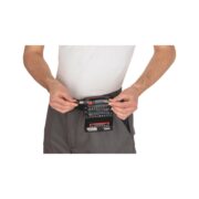 WURTH 0614400301 Bit set C 6.3 (1/4) in box with bit holder, 33 items