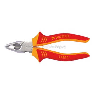 WURTH 071401 576 Пассатижи комбинированные VDE DIN ISO 5746 IEC 60900 I ZEBRA I 200mm WURTH 071401 576 Пассатижи комбинированные VDE DIN ISO 5746 IEC 60900 I ZEBRA I 200mm
