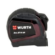WURTH 071464 570 Pocket tape measure, (meter I inch) I Length 8 meters I 8m-25mm