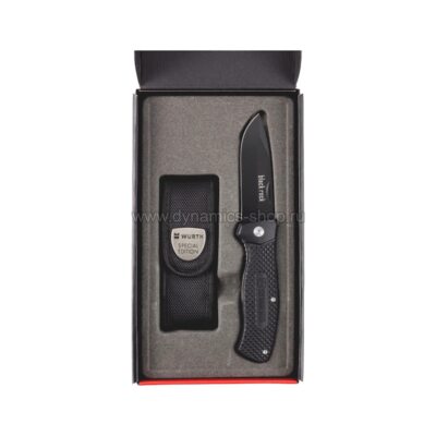 WURTH 071566 557 Нож складной ограниченной серии BLACK ROCK Special Edition I G10 I L110 I Черный WURTH 071566 557 Нож складной ограниченной серии BLACK ROCK Special Edition I G10 I L110 I Черный