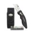 WURTH 071566 516 Knife I Cutter with trapezoidal blade, bits and cover WURTH 071566 516 Knife I Cutter with trapezoidal blade, bits and cover