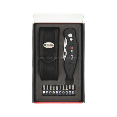 WURTH 071566 516 Knife I Cutter with trapezoidal blade, bits and cover WURTH 071566 516 Knife I Cutter with trapezoidal blade, bits and cover