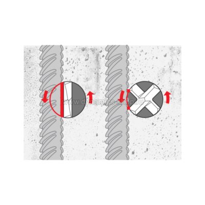 WURTH 0648051016 Бур для перфоратора Plus Quadro-L Vario L165-WL100 WURTH 0648051016 Бур для перфоратора Plus Quadro-L Vario L165-WL100