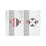 WURTH 0648051226 Бур для перфоратора Plus Quadro-L Vario I Q-LV-D12,0-L260-AL210 I ZEBRA