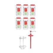 WURTH 0893900901 Hand cleaner plus (24 kg) + Dispenser I SKIN I Canister 4000ml