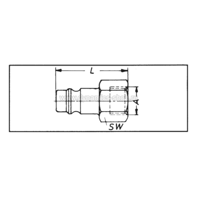 WURTH 06992038 Ниппель вставной MS-IG-3/8ZO I Внутренняя резьба I Латунь WURTH 06992038 Ниппель вставной MS-IG-3/8ZO I Внутренняя резьба I Латунь